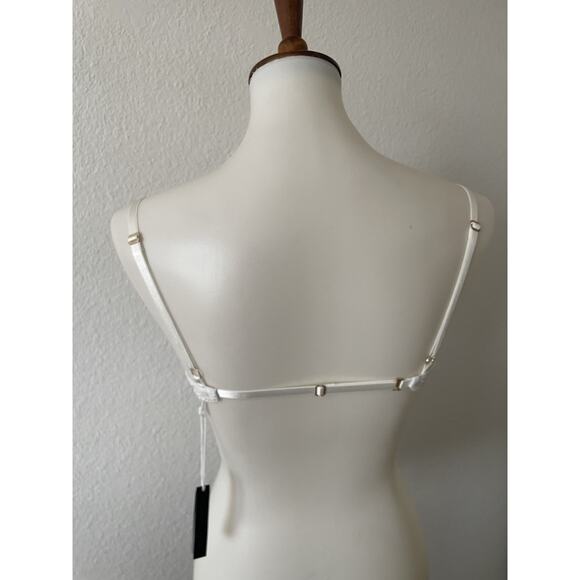 Gooseberry Bra Floral Lace Lingerie Intimates Tanga White - Picture 6 of 10